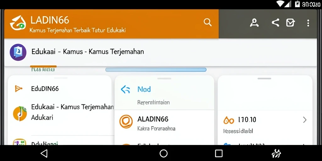 Tampilan antarmuka ALADIN66 yang modern dan fungsional.