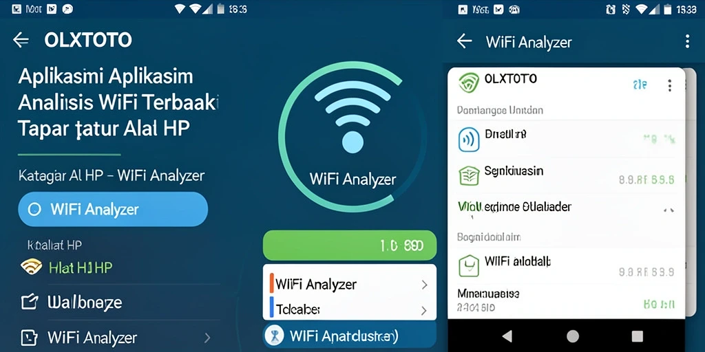 Tampilan utama OLXTOTO menampilkan analisis jaringan WiFi secara jelas.