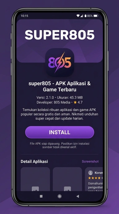 Unduh dan Instal APK super805 untuk Android di Indonesia